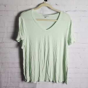 Green Envelope Short Sleeve 1X Shirt